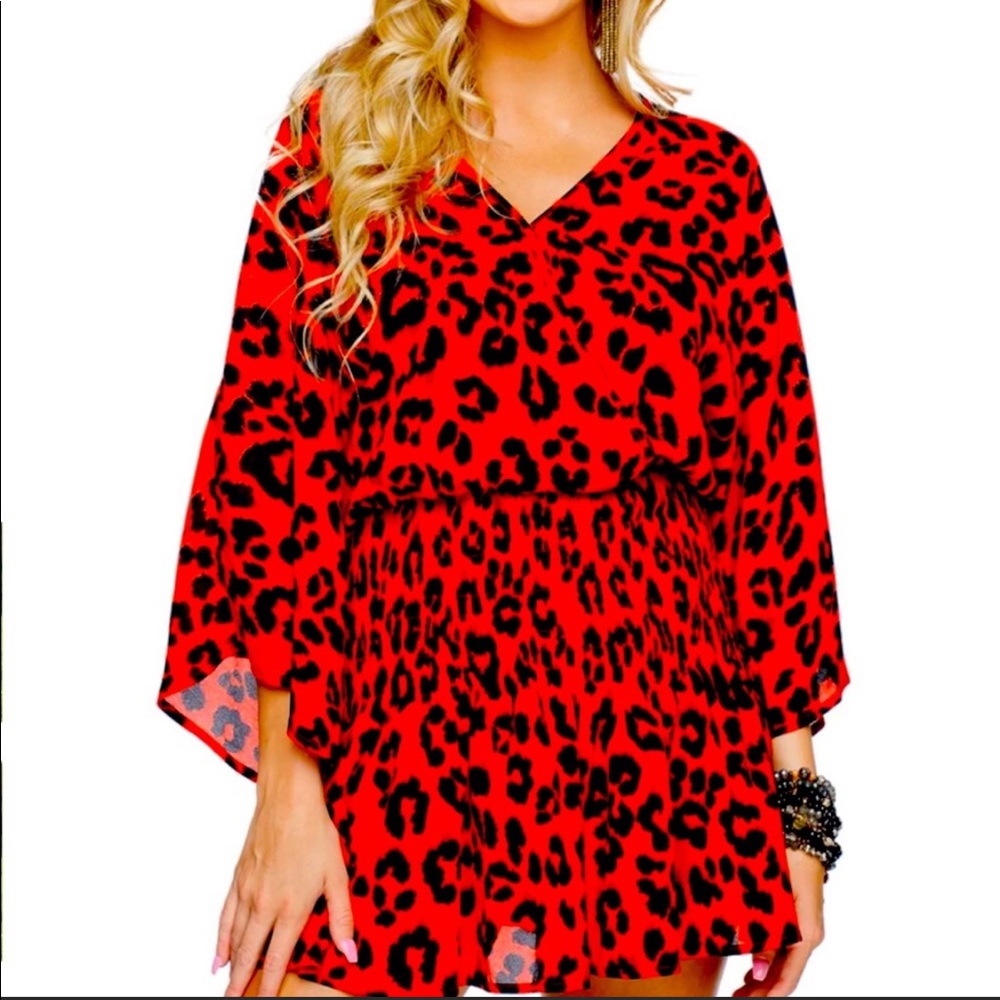 Buddy Love red & black dress